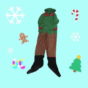 Hilarious elf onesie set